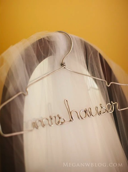 Etsy Eye Candy: Custom Bridal Hangers