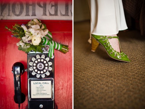 Weekend Find: Gorgeous Green Wedding Shoes